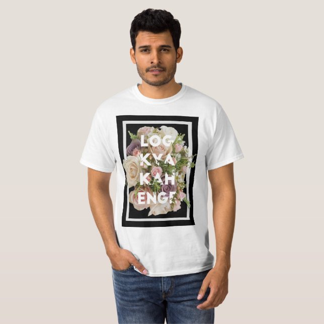 T-shirt de Kya Kahenge do registro (Frente Completa)