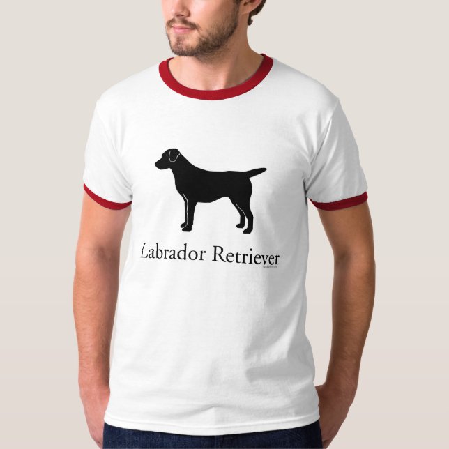 T-shirt de labrador retriever (Frente)