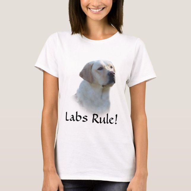 T-shirt de labrador retriever (Frente)