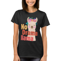 t-shirt de lama sem drama
