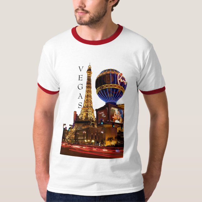 t-shirt de Las Vegas Paris (Frente)