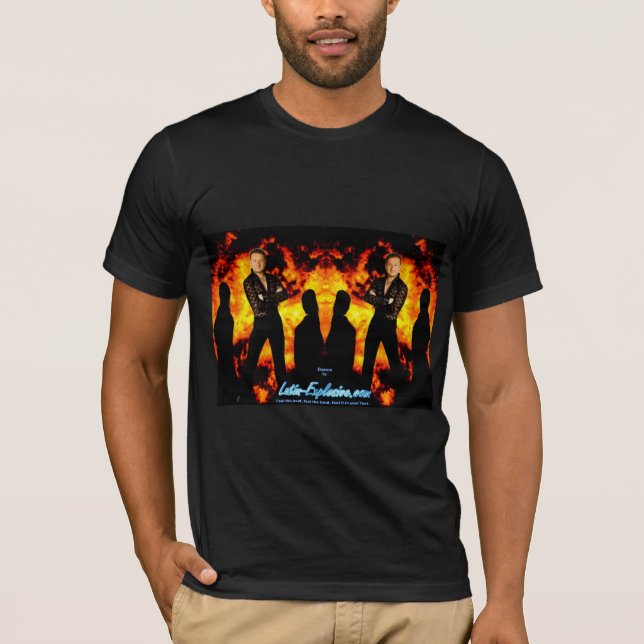 T-shirt de LE Homens Americano (Frente)