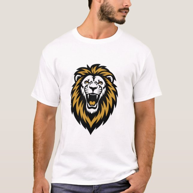 t-shirt de leão (Frente)