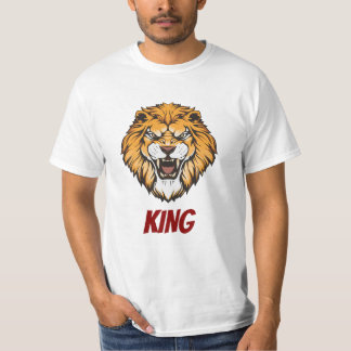 T-Shirt de leão selvagem