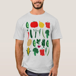 T-shirt de legumes