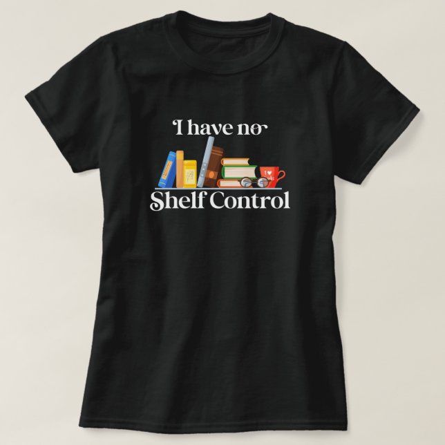 T-Shirt de Leitura de Livro (Frente do Design)