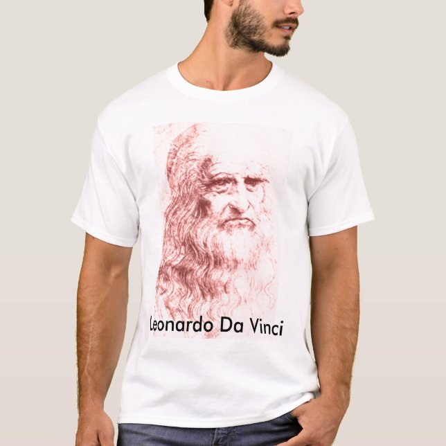 T-shirt de Leonardo da Vinci (Frente)