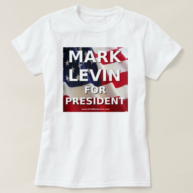 T-shirt de Levin da marca de esboço (Frente do Design)