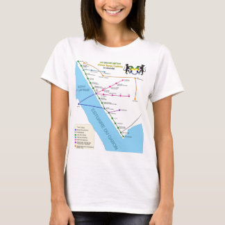 T-shirt de Libreville Gabon do metro do OBO