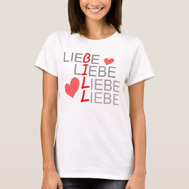 T-shirt de Liebe Liebe Liebe Liebe (Frente)