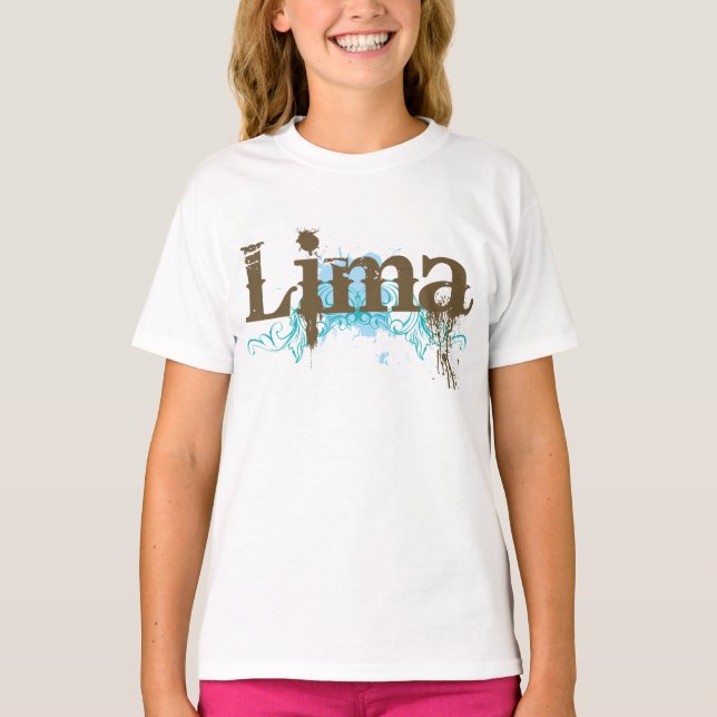 T-shirt de Lima Peru (Frente)