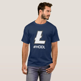 T-shirt de Litecoin do #HODL