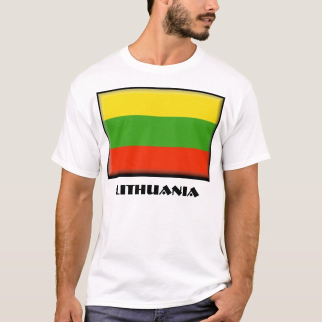 T-shirt de Lithuania (Frente)