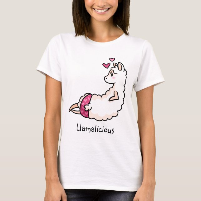T-shirt de Llamalicious (Frente)