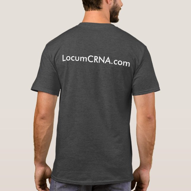 t-shirt de LocumCRNA.com (Verso)