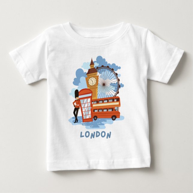 t-shirt de Londres (Frente)
