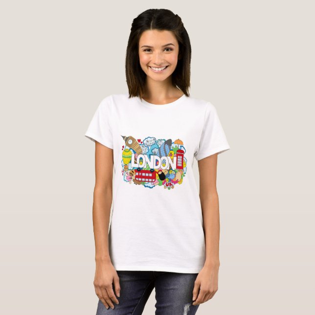 T-shirt de Londres (Frente Completa)