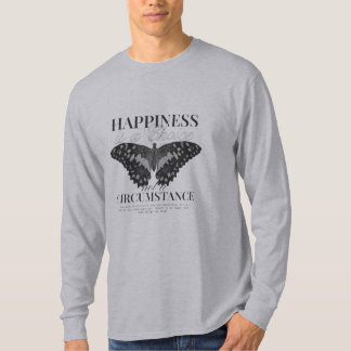 T-shirt de longo alcance, de uso masculino