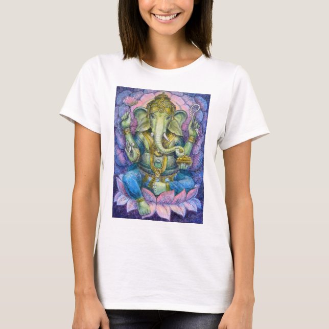 T-shirt de Lotus Ganesha (Frente)