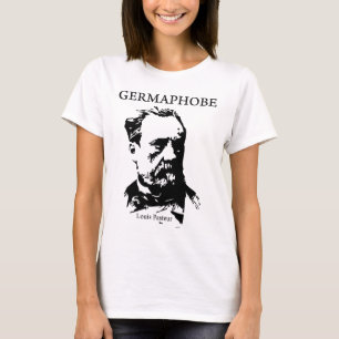 T-shirt de Louis Pasteur (mulheres)