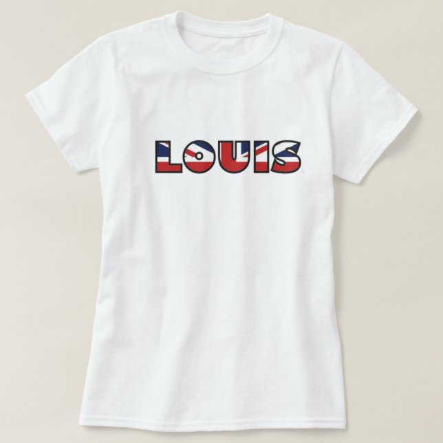 T-shirt de Louis Tomlinson (Frente do Design)