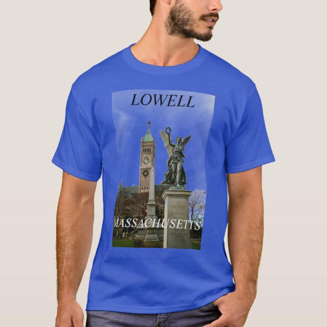 T-SHIRT DE LOWELL MASSACHUSETTS (Frente)