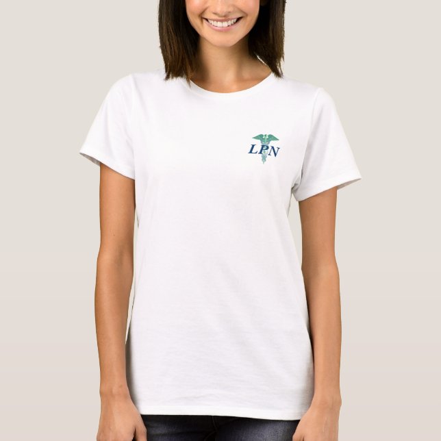T-shirt de LPN para mulheres (Frente)