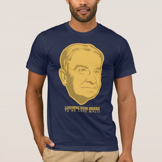 T-shirt de Ludwig von Mises (Frente)