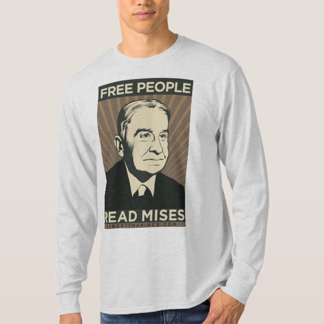T-shirt de Ludwig von Mises (Frente)