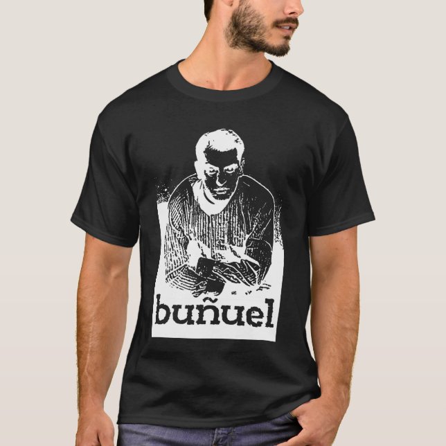 T-shirt de Luis Bunuel - obscuridade (Frente)
