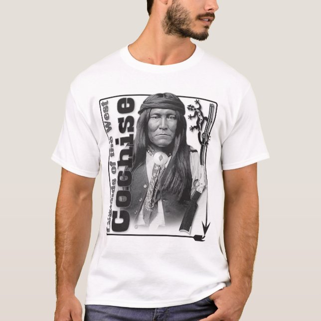 T-shirt de luxe de Cochise K'uu-ch'ish (Frente)