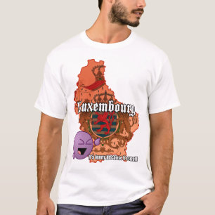 t-shirt de Luxembourg do lol (luz)