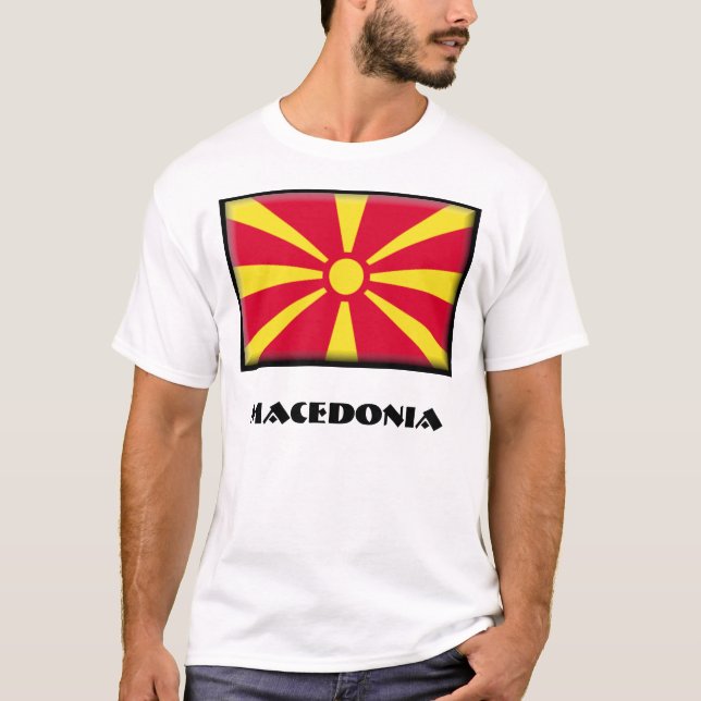 T-shirt de Macedónia (Frente)