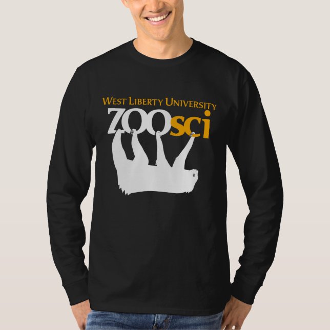 T-Shirt de manga comprida da WLU Zoo Science (Frente)