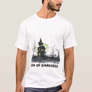 T-Shirt De Mão Assolada - Casa Ligada E Água De Mo