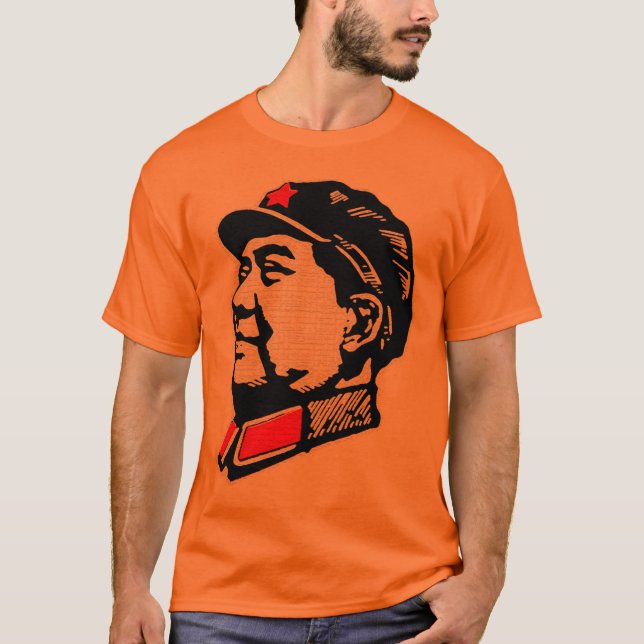 T-shirt de Mao do presidente (Frente)