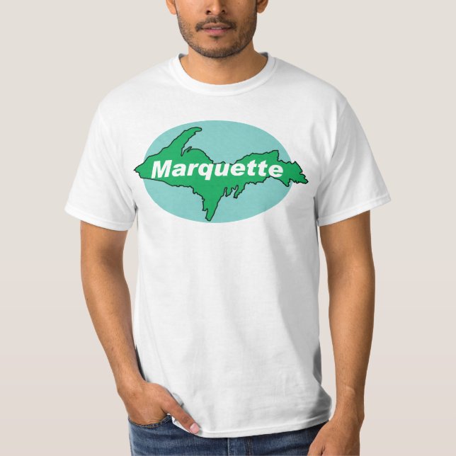 T-SHIRT DE MARQUETTE MICHIGAN (Frente)