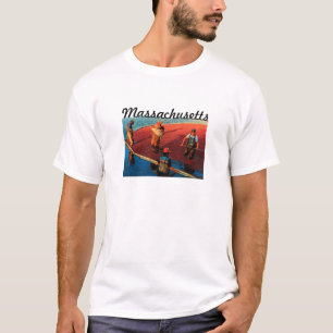 T-shirt de Massachusetts (arando)