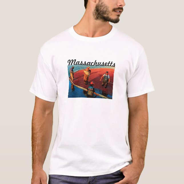 T-shirt de Massachusetts (arando) (Frente)