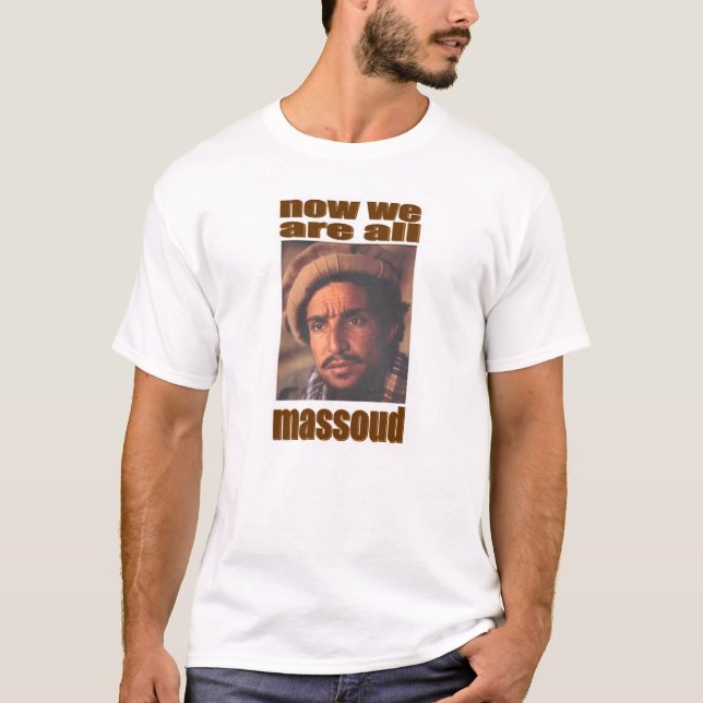 T-shirt de Massoud (Frente)