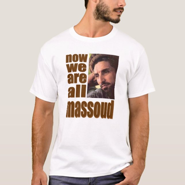 T-shirt de Massoud (Frente)