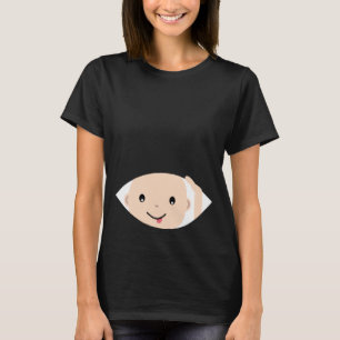 T-Shirt de Maternidade de Peek-A-Boo