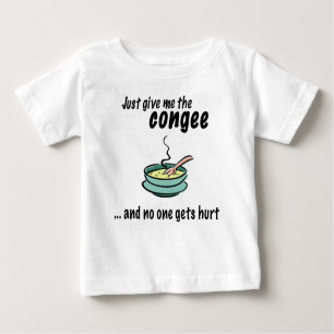 T-shirt dê-me o congee
