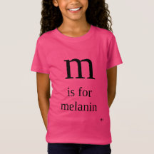 t-shirt de melanina