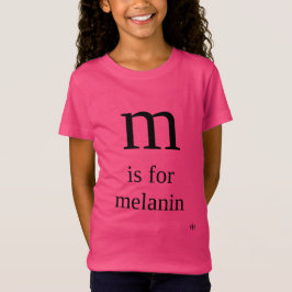 t-shirt de melanina