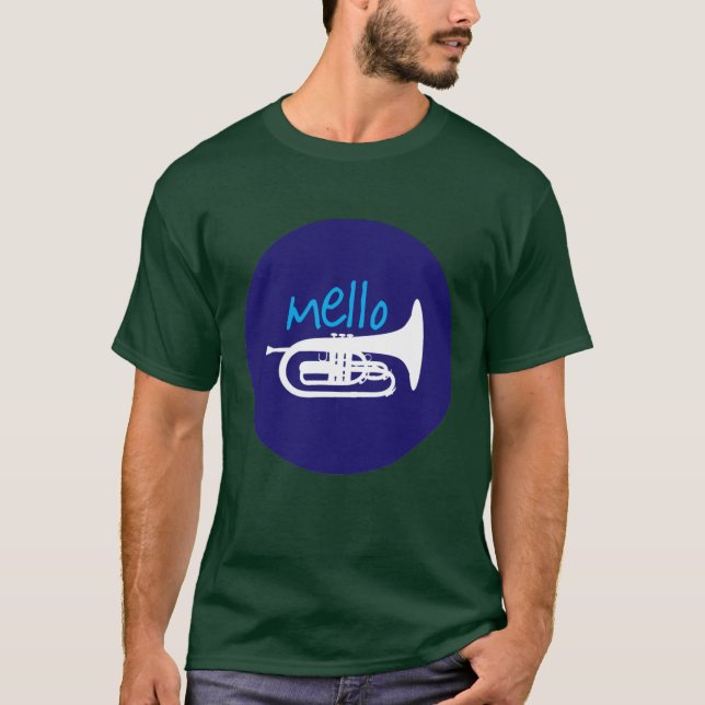 T-shirt de "Mello" Forest Green (Frente)