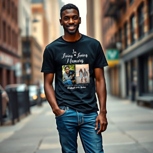 T-Shirt de Memória Vivendo e Amando