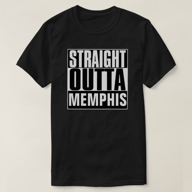 T-SHIRT DE MEMPHIS DE SAÍDA DO hetero (Frente do Design)