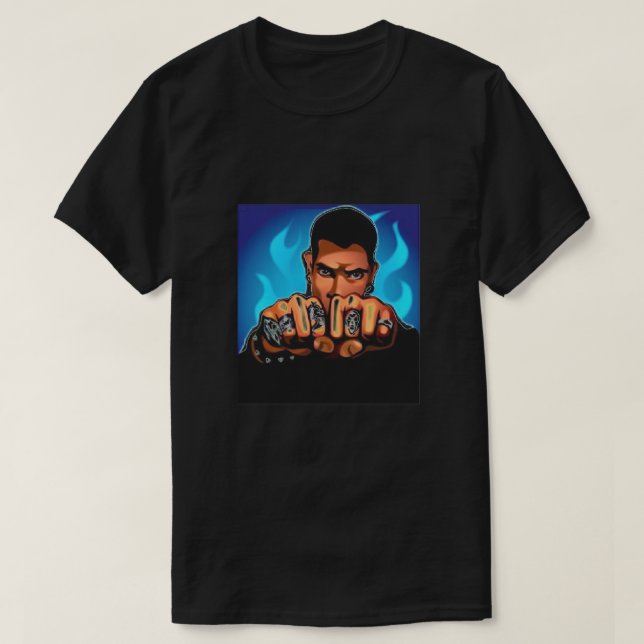 T-Shirt de Menino Mau (Frente do Design)