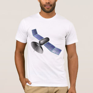 T-Shirt de Mens de Satélite